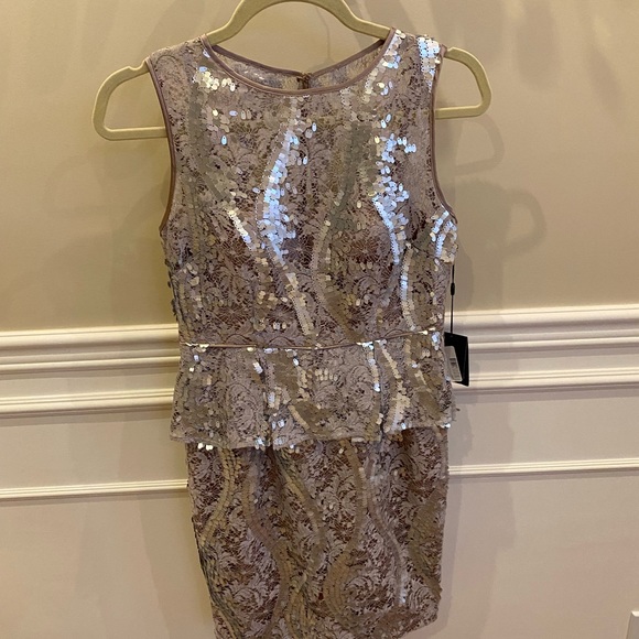 Adrianna Papell fancy cocktail dress. Used once - Picture 4 of 8